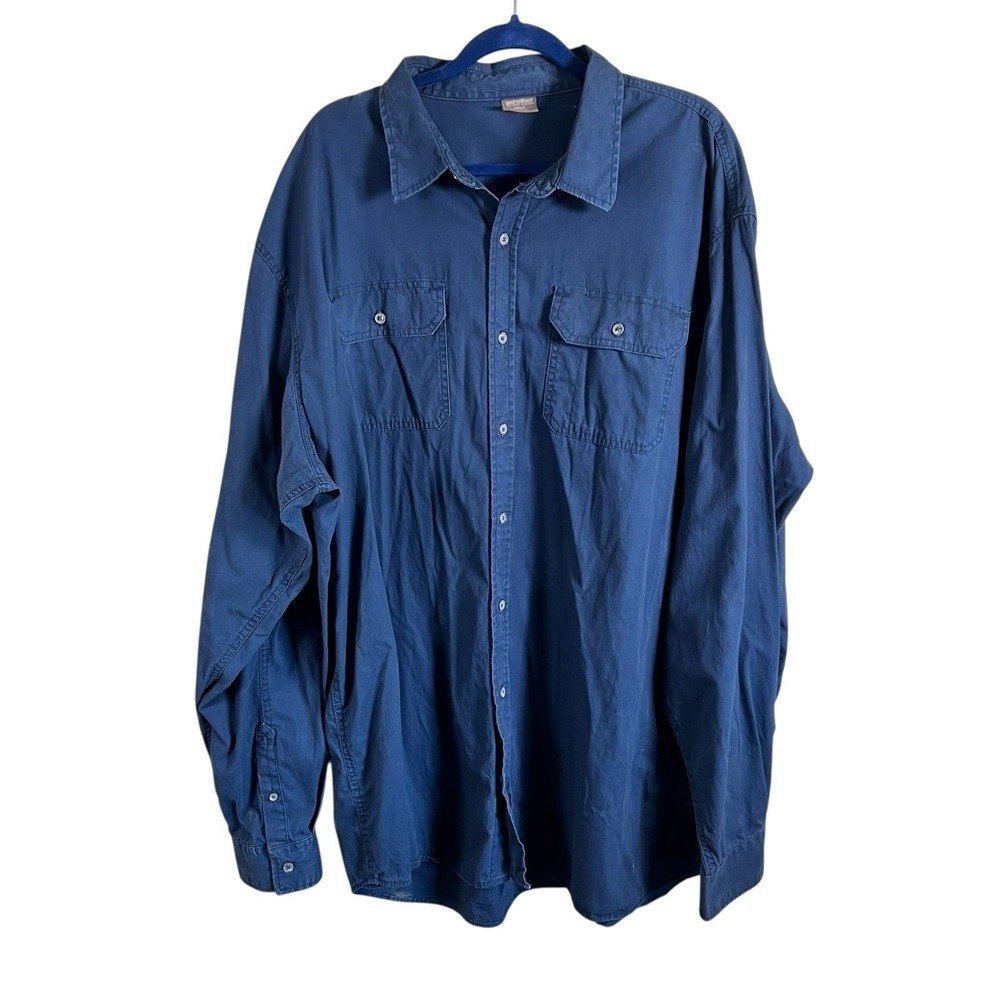 Great Northwest Clothing Company Men's 3XLT 100%‎ Cotton Navy Blue